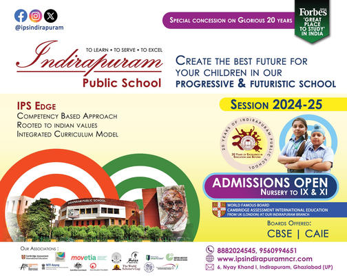 IPS Indirapuram School Popup